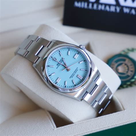 ladies tiffany rolex|Rolex tiffany blue 36mm price.